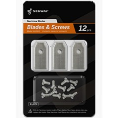 Kit lame 12 pezzi con viti per robot rasaerba BLUEBIRD SEGWAY Navimow serie H | NewgardenParts.com