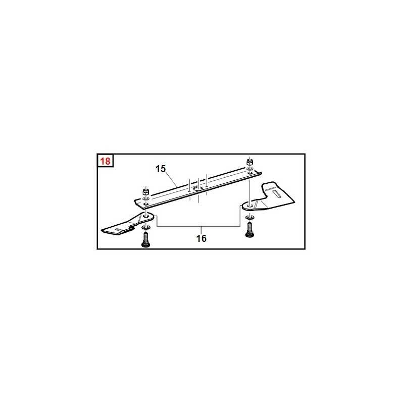 Kit lame ORIGINAL GIANNI FERRARI machine professionnelle GTM 155