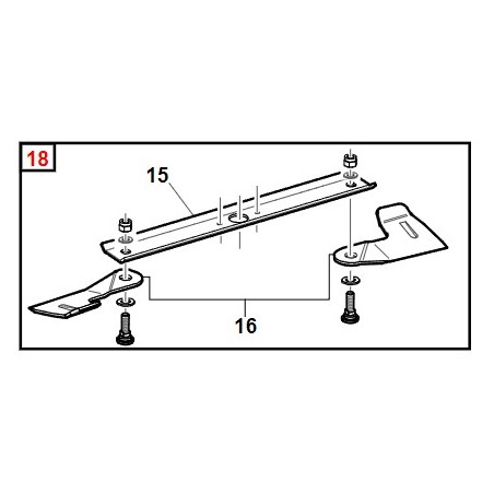 Kit lame ORIGINALE GIANNI FERRARI macchina professionale GTM 155 | NewgardenParts.com