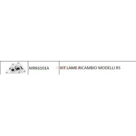 Kit de cuchillas de recambio para robot cortacésped RS ROBOMOW modelos MRK6101A | NewgardenParts.com