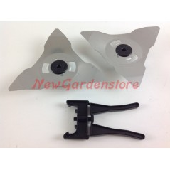 Robotic grass trimmer blade kit ROBOMOW models RS MS MRK6101A-ET | NewgardenParts.com