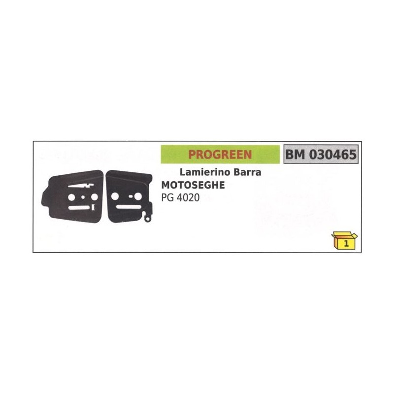 Kit lamierini barra lato catena PROGREEN per motosega PG 4020 030465