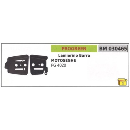 Kit lamierini barra lato catena PROGREEN per motosega PG 4020 030465 | NewgardenParts.com