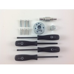 Chainsaw maintenance kit piston lock spanner clutch extractor screwdrivers | NewgardenParts.com