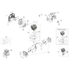 Kit marmitta ORIGINALE OLEOMAC per unita' motore BC 300 D 61290075A | NewgardenParts.com