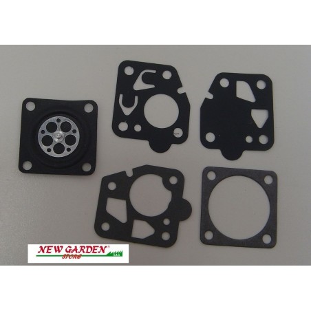 Kit membrana Guarnizioni Carburatore mitsubishi kawasaki TG 33 zenoah TK 225006 | NewgardenParts.com