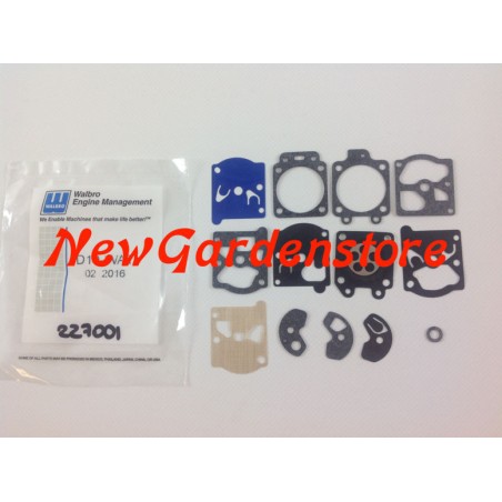 Kit membrane guarnizioni ORIGINALI Carburatore WALBRO D10-20WA-WT D10-WAT | NewgardenParts.com