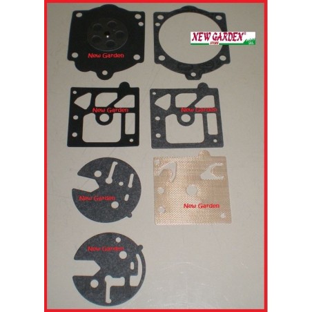 Kit membrane guarnizioni rasaerba HDB WALBRO 227021 D10-HDB | NewgardenParts.com