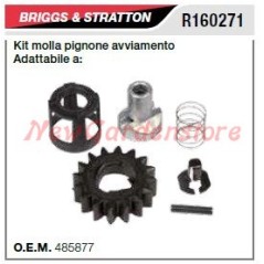 Kit molla pignone avviamento B&S tagliaerba rasaerba R160271 | NewgardenParts.com