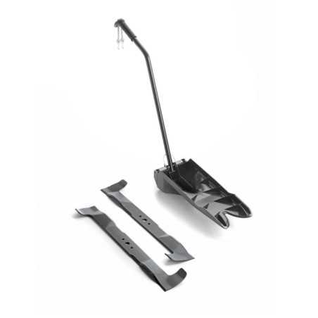 ORIGINAL mulching cap and flat blades kit lawn tractor CASTELGARDEN TC122 | NewgardenParts.com