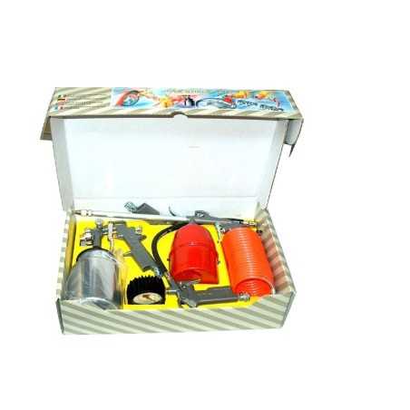 Compressed air kit with air blow gun airbrush hose | NewgardenParts.com