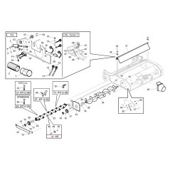 Kit perno con calamita trincia GT PG ORIGINALE GIANNI FERRARI 95599000199 | NewgardenParts.com