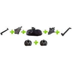 Kit piatto di taglio trattorino tagliaerba + Mozzo + lama mulching CASTELGARDEN | NewgardenParts.com