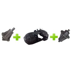 Kit plataforma de corte tractor J92 + buje + portacuchillas CASTELGARDEN
