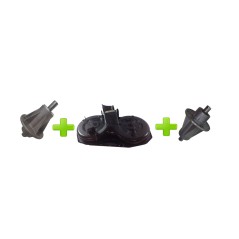 Kit piatto di taglio trattorino tagliaerba NJ92 + Mozzo portalama CASTELGARDEN | NewgardenParts.com