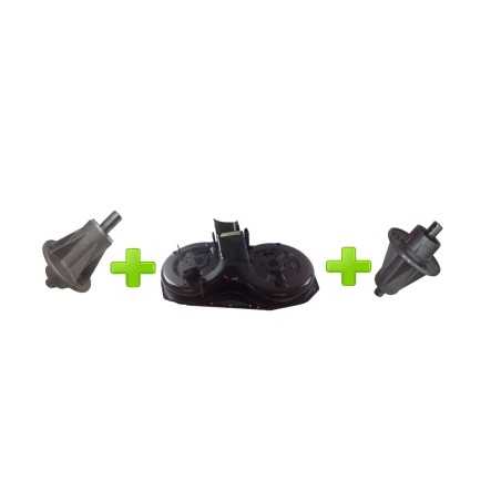 Lawn tractor cutting deck kit NJ92 + Blade hub CASTELGARDEN | NewgardenParts.com