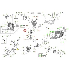 Kolben und Segmente ORIGINAL ACTIVE für VIPER 3.4 021522