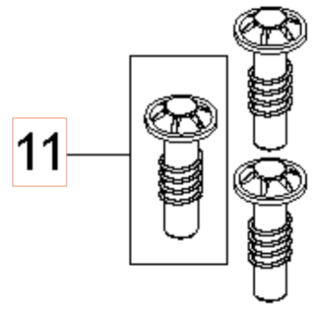 PISTONS KIT (3PCS) 592617679 ORIGINAL HUSQVARNA | NewgardenParts.com
