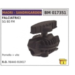 Kit pomello+vite MAORI compatibile SANDRIGARDEN falciatrice SG80FM R8440-919017 | NewgardenParts.com