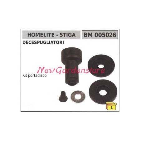 Kit portadisco coppia conica HOMELITE decespugliatore 005026 | NewgardenParts.com