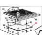 KIT DE PROTECTION ABS ORIGINAL GIANNI FERRARI CONTAINER NET 01.50.00.4100