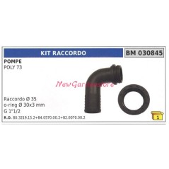 Kit de racores Bomba UNIVERSAL Bertolini POLY 73 030845