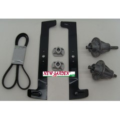 Kit riparazione trattorino rasaerba TC 102 mozzi lama cinghia CASTELGARDEN GGP | NewgardenParts.com