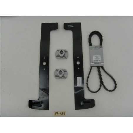 Twincut Rasentraktor-Reparatursatz 102 CASTELGARDEN Riemenmessernabe | NewgardenParts.com