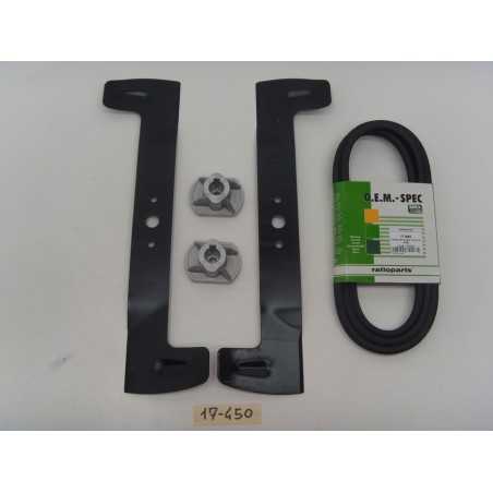 Twincut 92 lawn tractor repair kit CASTELGARDEN belt blade hub | NewgardenParts.com