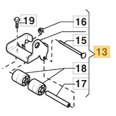 Kit rulli supporto piatto trattorino tagliaerba ORIGINALE STIGA 1134-9126-01