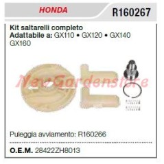 Kit saltarello avviamento HONDA rasaerba tosaerba tagliaerba GX110 120 R160267 | NewgardenParts.com