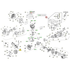 Kit serbatoio ORIGINALE ACTIVE decespugliatore modelli 3.5 - 4.0 (E1) 025370 | NewgardenParts.com