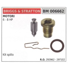 Kit spillo carburatore BRIGGS&STRATTON motozappa 6 - 8 HP 293962 - 297102 | NewgardenParts.com