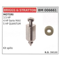 Kit spillo carburatore BRIGGS&STRATTON rasaerba 3.5HP 4HP serie MAX 398188 | NewgardenParts.com