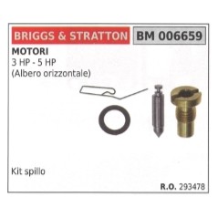 Kit spillo carburatore motore albero orizzontale BRIGGS&STRATTON tosaerba 293478 | NewgardenParts.com