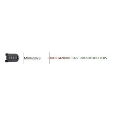 Kit stazione base 2018 robot rasaerba modelli RS ROBOMOW MRK6102B | NewgardenParts.com