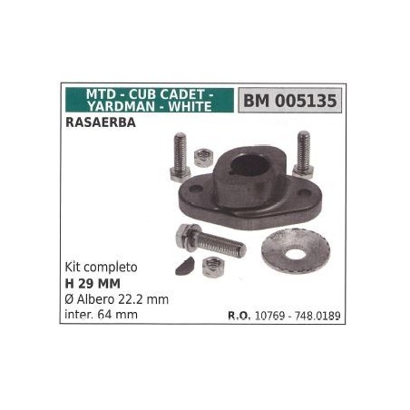 Kit Supporto mozzo portalama rasaerba tagliaerba MTD 005135 | NewgardenParts.com