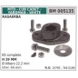 Kit Supporto mozzo portalama rasaerba tagliaerba MTD 005135