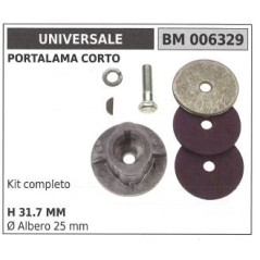 KIT Supporto mozzo portalama rasaerba tagliaerba UNIVERSALE 006329 | NewgardenParts.com