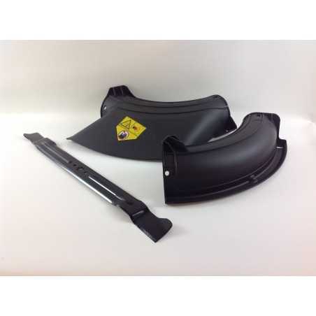 Kit mulching blade cap and deflector mower minirider 76 SDE MTD | NewgardenParts.com