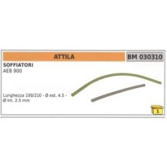 Kit tubi benzina ATTILA AEB 900 soffiatore lunghezza 100/210 mm Ø esterno 4,5mm | NewgardenParts.com