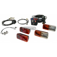 Kit universale impianto luci e frecce macchina agricola avviamento elettrico | NewgardenParts.com