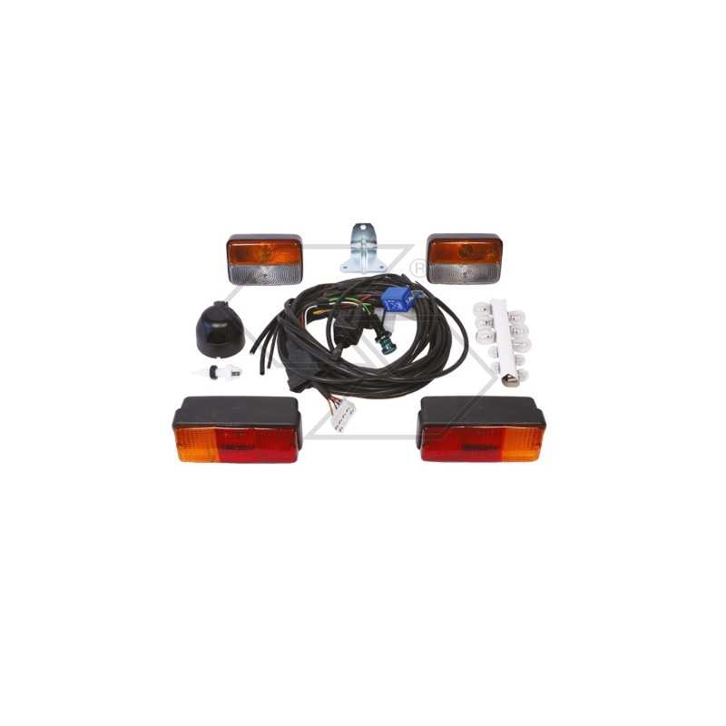 Kit universale impianto luci frecce versione standard NEWGARDENSTORE trattore Kit universale impianto luci frecce versione standard NEWGARDENSTORE trattore