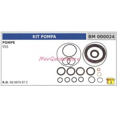 Kit UNIVERSEL pompe Bertolini 55S 000024 | NewgardenParts.com
