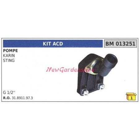 Kit valvola ACD UNIVERSALE pompa Bertolini KARIN STING 013251 | NewgardenParts.com