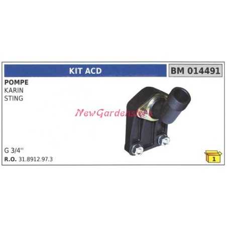 Kit de válvula ACD UNIVERSAL Bomba Bertolini KARIN STING 014491 | NewgardenParts.com