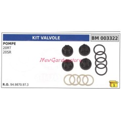 Kit valvola UNIVERSALE pompa Bertolini 20rt 20sr 003322 | NewgardenParts.com