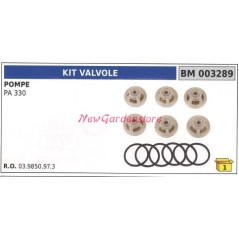 Kit valvola UNIVERSALE pompa Bertolini PA 330 003289 | NewgardenParts.com