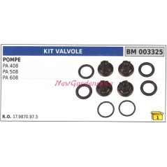 Kit valvola UNIVERSALE pompa Bertolini PA 408 508 608 003325 | NewgardenParts.com