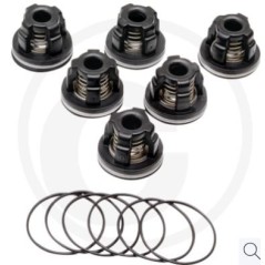 O-ring valve kit for diaphragm pump AR 813 ANNOVI 6701963